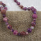 Purple Gemstone Classic Necklace Long Handcrafted Necklace - VP's Jewelry