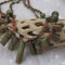 Double Strand Gemstone Unakite Necklace - VP's Jewelry