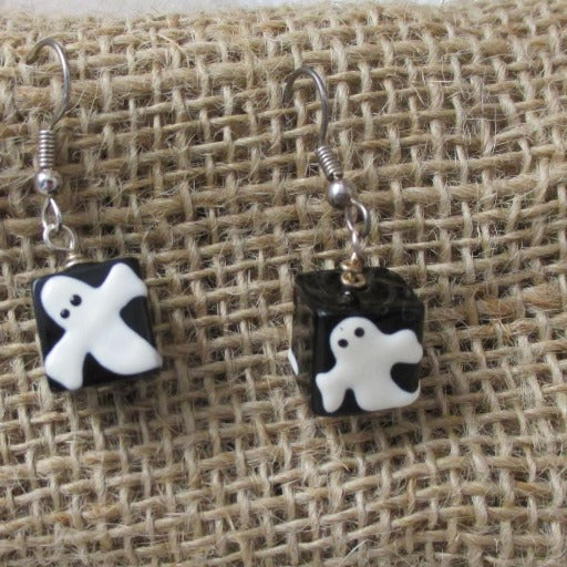 Ghost Dice Earrings - VP's Jewelry