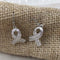 Crystal Rhinestone Awareness Ribbon Earrings - VP's Jewelry