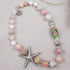 Handmade Necklace in Whimsical Pink Opal and Silver - VP's Jewelry  