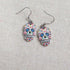 Dia de los Muertos Skull Earrings - VP's Jewelry