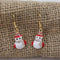 Holiday Charm Gold Earrings - VP's Jewelry