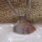 Designer Cut Moss Agate Big Gemstone Pendant Necklace - VP's Jewelry