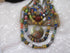 Stunning African Statement Pendant Necklace Five Strand