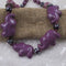 Orchid Handmade Kazuri Elephant Necklace