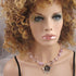 Whimsical Jasmine Flower Pink & Rock Crystal Gemstone Bead Necklace - VP's Jewelry