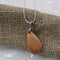 Mustard Gemstone Pendant Necklace - VP's Jewelry