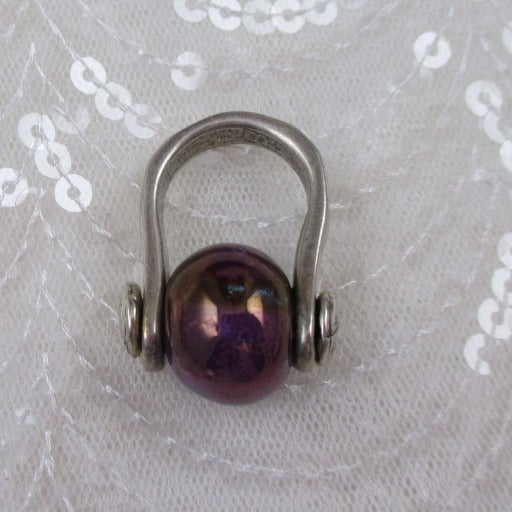 Maroon ring