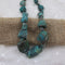 Rustic Chrysolla Large Gemstone Bead Statement Necklace - VP's Jewelry  