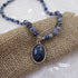 Blue Gemstone Pendant Necklace