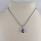 Shades of Blue Crystal Pendant Necklace - VP's Jewelry