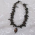 Black Stick Bead Pendant Necklace - VP's Jewelry