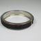 Silver Bangle Bracelet Leather Insert - VP's Jewelry